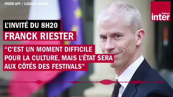 F. Riester : "C’est un moment difficile pour la Culture, mais l’État sera aux côtés des festivals"