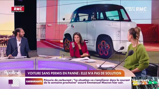 La voiture sans permis "Ami" de Citroën ressemble parfois à une galère