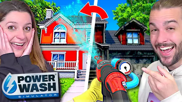 ON DOIT TOUT NETTOYER ! POWER WASH SIMULATOR