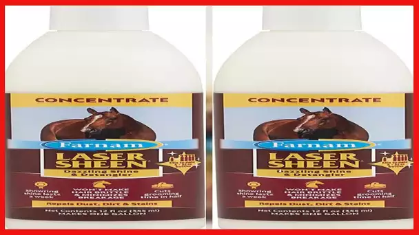 Farnam Laser Sheen Dazzling Shine & Detangler Concentrate 12 Ounces