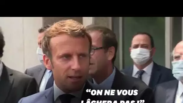 Emmanuel Macron à Beyrouth pour "organiser l'aide internationale"
