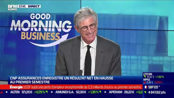 Stéphane Dedeyan (CNP Assurances): CNP Assurances enregistre une hausse de ses résultats