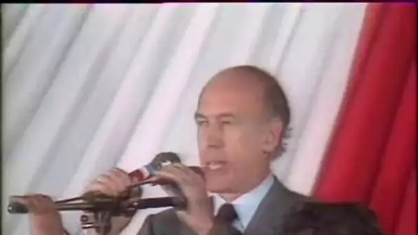 Valéry Giscard d'Estaing à Ajaccio