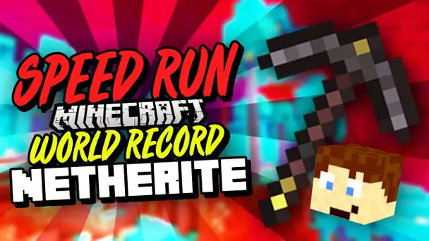 Minecraft Speedrun WR Netherite Pickaxe%