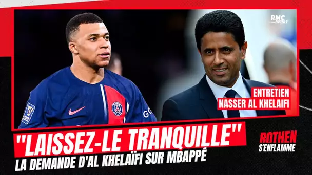 PSG : "Laissez Mbappé tranquille !" demande Al Khelaïfi quant à l'avenir de son attaquant