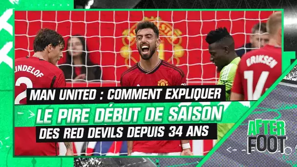 Man United : Comment expliquer le pire début de saison des Red Devils depuis 34 ans