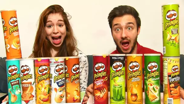 PRINGLES CHALLENGE en Couple ! 12 PARFUMS DEGUEULASSES A DEGUSTER !