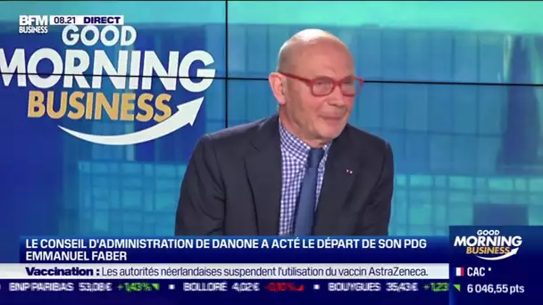 Pascal Lamy (Institut Jacques) : Le Conseil d'administration de Danone a acté le départ de son PDG