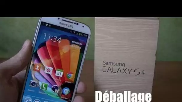 Samsung Galaxy S4 Blanc - Déballage/Unboxing Français Avril 2013