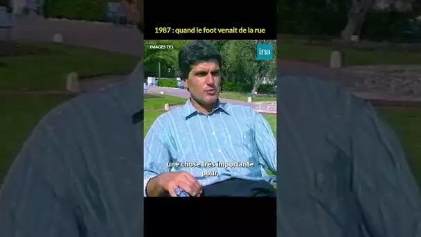 1987 : quand le foot venait de la rue #Shorts #INA #TF1 #Téléfoot