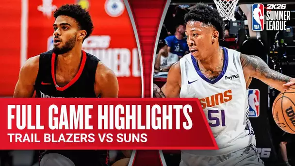 TRAIL BLAZERS vs SUNS | NBA SUMMER LEAGUE | FULL GAME HIGHLIGHTS | July 19, 2025
