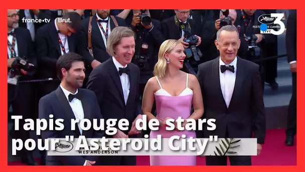 #Cannes2023 : tapis rouge de stars pour "Asteroid City"