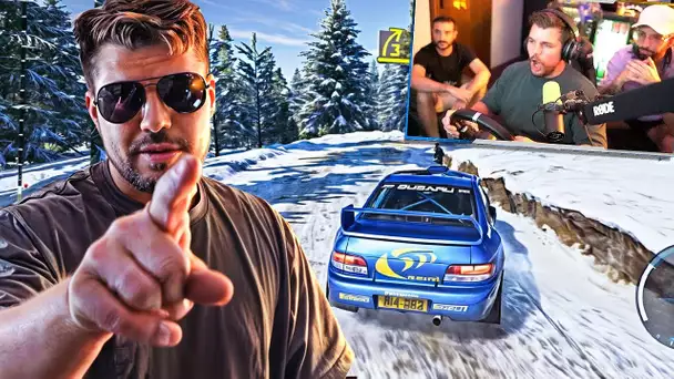 Ma PREMIÈRE FOIS sur UN SIMULATEUR DE VOITURE ! (C'est une DINGUERIE)