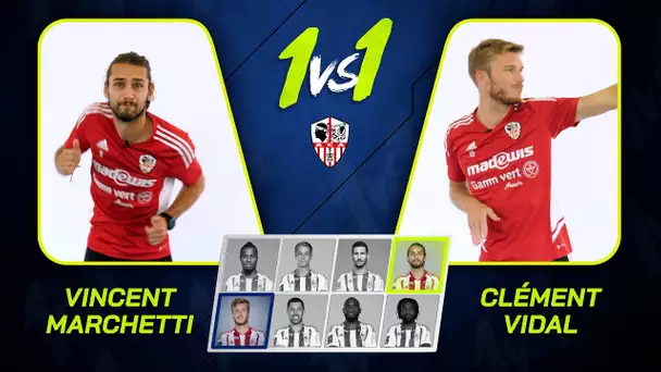 AC Ajaccio 🎲 1vs1 : Vincent MARCHETTI et Clément VIDAL se défient !