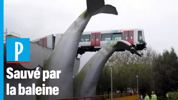 Pays-Bas : un métro sauvé par une sculpture de baleine