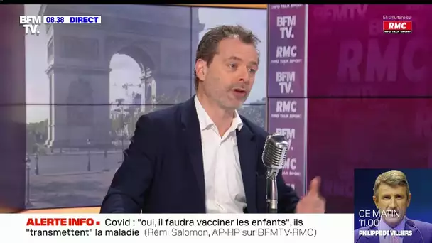 Rémi Salomon face à Jean-Jacques Bourdin sur RMC et BFMTV