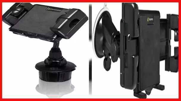 Bracketron Pro-Mount XL Windshield Mount for cars or trucks works with large GPS devices and tablets