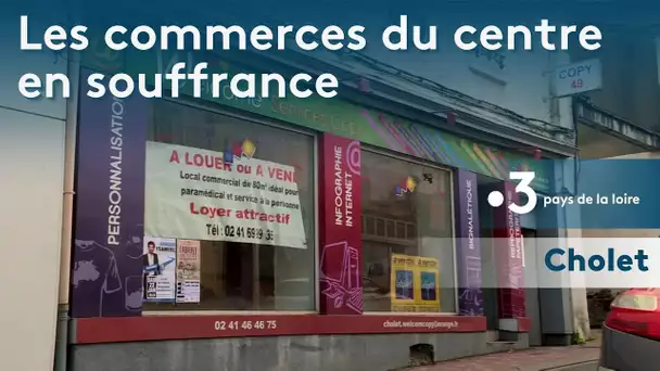 Cholet : les commerces du centre-ville en souffrance