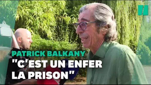 Patrick Balkany "heureux" après sa sortie de prison