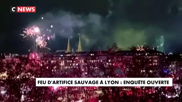 Enquête ouverte après un feu d'artifice sauvage à Lyon