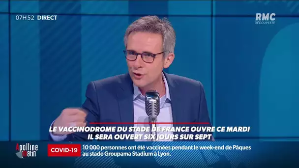 Stéphane Troussel vient nous parler du vaccinodrome du Stade de France