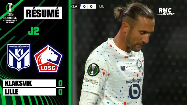 Résumé : Klaksvik 0-0 Lille - Conference League (2e journée)