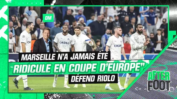 OM : "Marseille n'a jamais été ridicule en Coupe d'Europe", défend Riolo