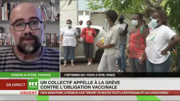 «Imposer un rapport de force» : grève générale contre l’obligation vaccinale en Guadeloupe