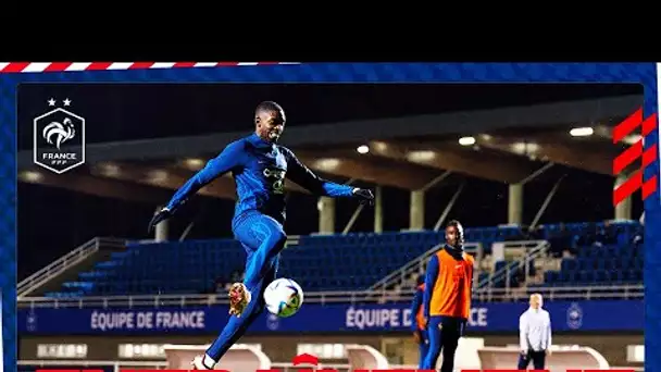 Premier entraînement à Clairefontaine, Equipe de France I FFF 2022