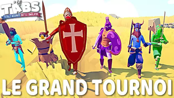 QUI SERA LE PLUS FORT ? (TOURNOI) ! | TOTALLY ACCURATE BATTLE SIMULATOR FR