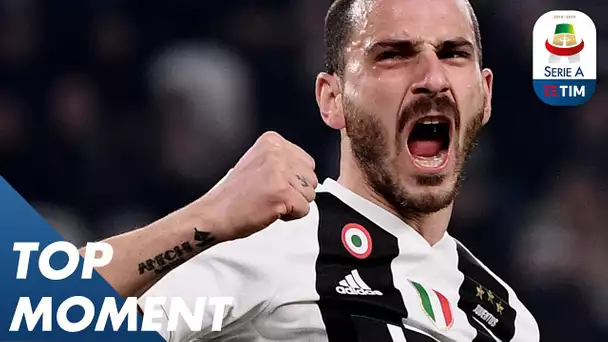 Bonucci celebrates his comeback with goal! | Juventus 3-0 Frosinone | Top Moment | Serie A