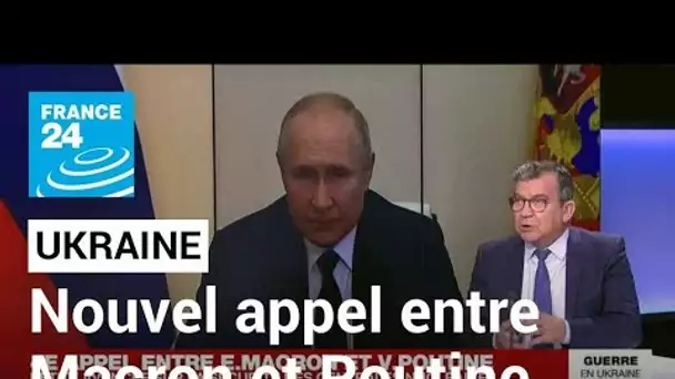 Guerre en Ukraine : Emmanuel Macron s'est de nouveau entretenu avec Vladimir Poutine • FRANCE 24
