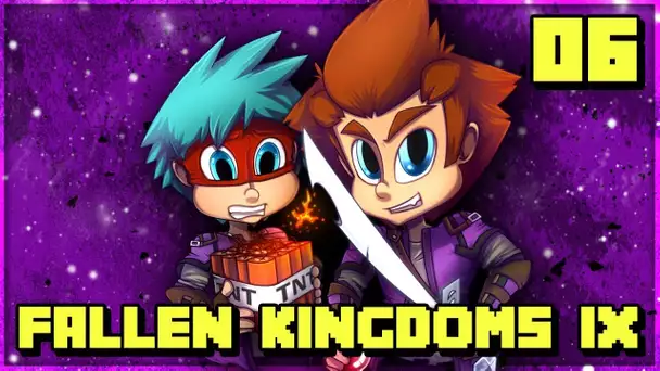 Fallen Kingdoms IX : Combat dans la grotte des défis ! | Jour 06 - Minecraft