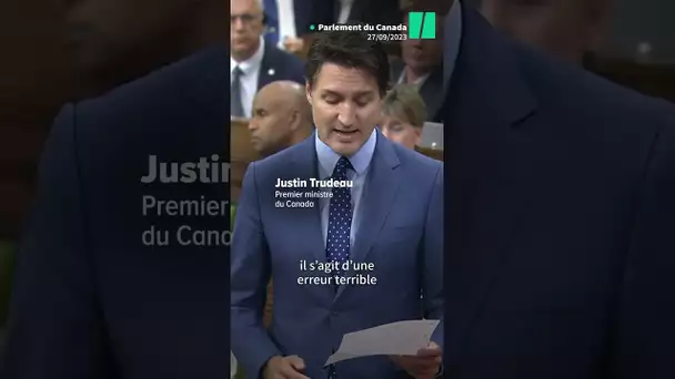 Trudeau s’excuse après avoir acclamé par erreur un vétéran nazi en présence de Zelensky