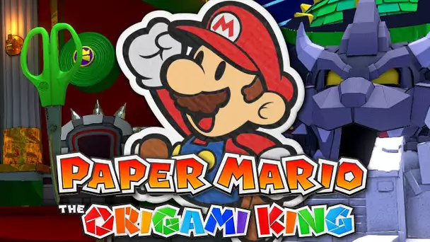 LE BOSS CISEAUX ET LE CHÂTEAU DE BOWSER ! PAPER MARIO : THE ORIGAMI KING EPISODE 16 NINTENDO SWITCH