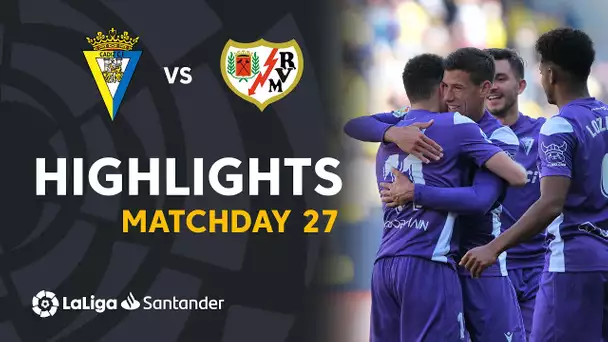 Resumen de Cádiz CF vs Rayo Vallecano (2-0)