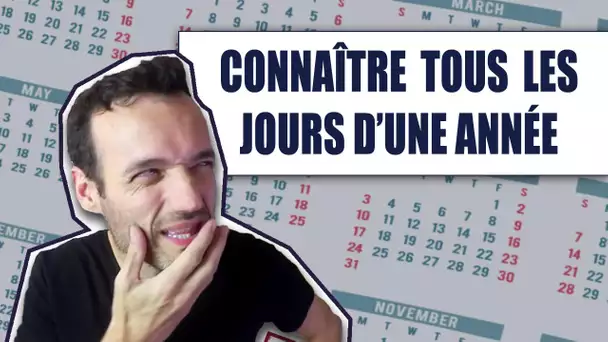 Comment connaître le jour de la semaine d'une date ?