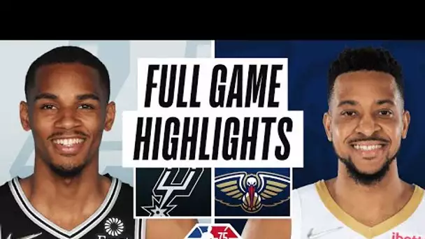 SPURS at PELICANS | FULL GAME HIGHLIGHTS | March 26, 2022