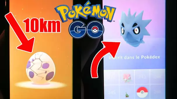 ECLOSION OEUF 10KM POKEMON GO EPIC RARE !! - Pokémon GO #86 Tyranocif soon !