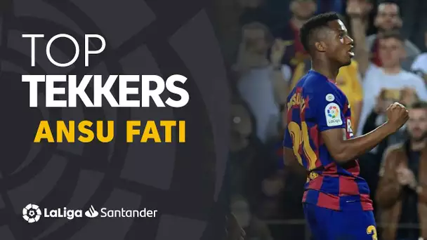 LaLiga Tekkers: Ansu Fati, el bigoleador más joven de LaLiga Santander