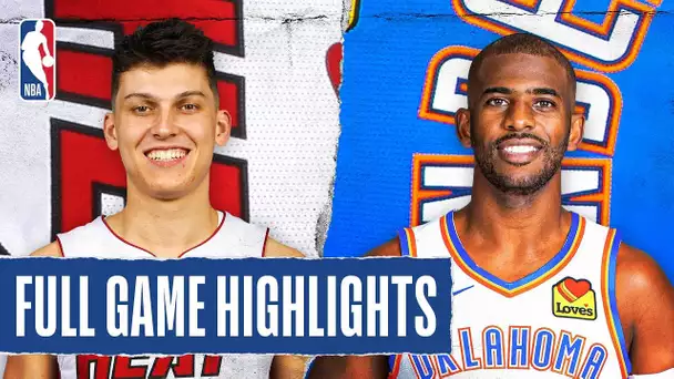 HEAT at THUNDER | FULL GAME HIGHLIGHTS | August 12, 2020