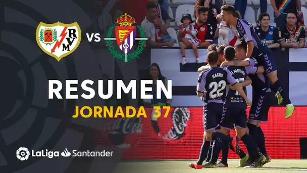 Resumen de Rayo Vallecano vs Real Valladolid (1-2)