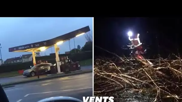 Les images des dégâts de la tempête Ciara en France