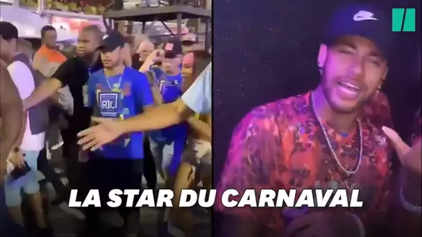 Neymar, en convalescence au Brésil, s&#039;amuse bien au carnaval de Rio