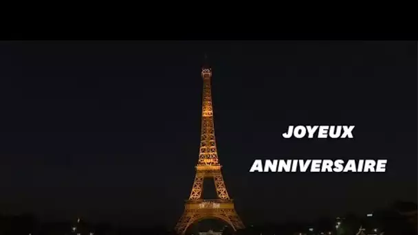 La tour Eiffel fête ses 130 ans avec un spectacle son et lumière