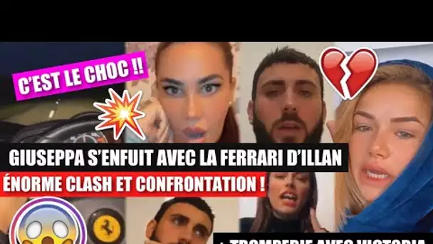 GIUSEPPA S’ENFUIT AVEC LA FERRARI D’ILLAN APRÈS SA RUPTURE ! ILLAN EN PLEURS BALANCE TOUT AVEC MILLA