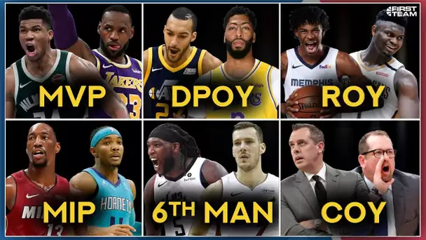 NOS AWARDS NBA 2020 [MVP, Rookie, Defenseur,  MIP, Coach , 6th Man]