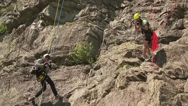 Chamonix Film Festival : Prise de vue à la verticale avec un expert