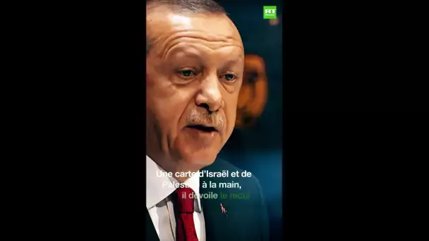 Erdogan dénonce la disparition de la Palestine à l’ONU