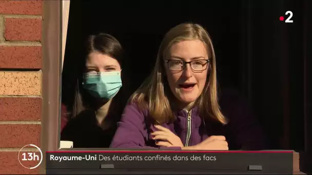 Des étudiants confinés dans des facs